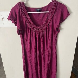 Banana Republic Magenta Tunic dress